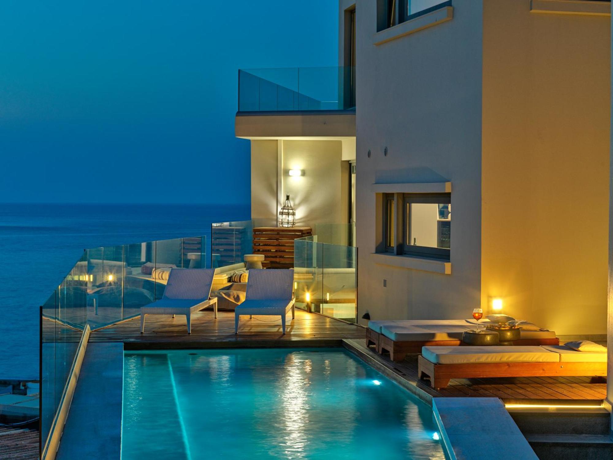 Alectrona Living Crete, Rocsea Luxury Apartment ปลาเตเนียส ภายนอก รูปภาพ