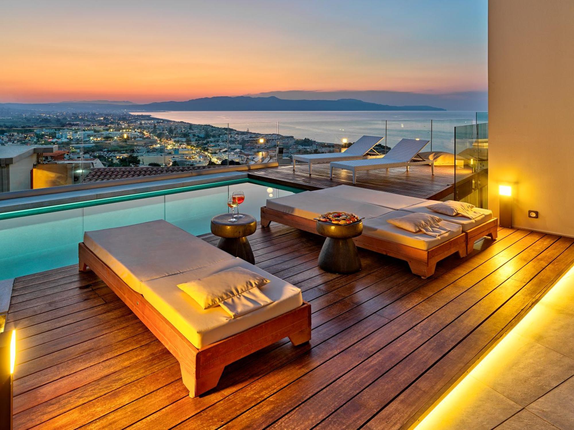 Alectrona Living Crete, Rocsea Luxury Apartment ปลาเตเนียส ภายนอก รูปภาพ